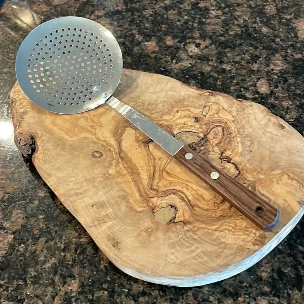 Vintage Skimmer Spoon, Stainless Japan
